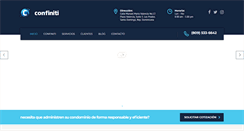 Desktop Screenshot of confiniti.com